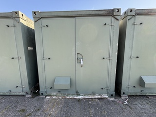 4x Container, Zeppelin Mobile Systeme GMBH, groen, 1997
